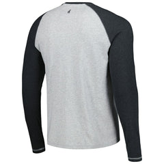 San Diego Padres johnnie-O Alsen Raglan Long Sleeve T-Shirt - Charcoal/Heather Gray