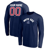 Chicago White Sox Personalized Cooperstown Collection Winning Streak Long Sleeve T-Shirt - Navy