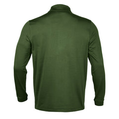 Minnesota Wild Levelwear NHL x PGA Scout Midlayer Quarter-Zip Pullover Top Hunter Green