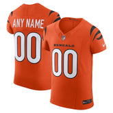 Cincinnati Bengals Alternate Vapor F.U.S.E. Elite Custom Jersey - Men's Orange | Nike discount