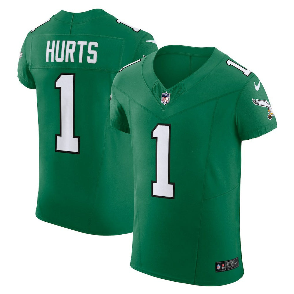 Jalen Hurts Philadelphia Eagles 2nd Alternate Vapor F.U.S.E. Elite Jersey - Kelly Green | Nike outlet