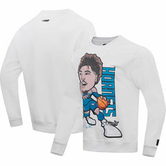 LaMelo Ball Charlotte Hornets Pro Standard Avatar Pullover Sweatshirt - White outlet