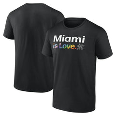 Miami Marlins City Pride T-Shirt - Black