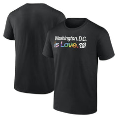 Washington Nationals City Pride T-Shirt - Black