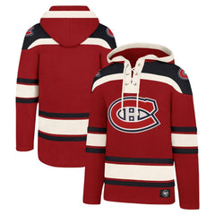 Montreal Canadiens '47 Superior Lacer Hoodie Red