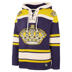 Los Angeles Kings '47 Superior Lacer Hoodie Purple