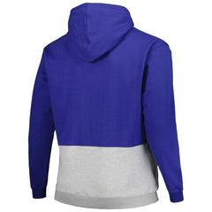 Philadelphia 76ers Big & Tall Anorak Half-Zip Hoodie - Royal | Fanatics for sale