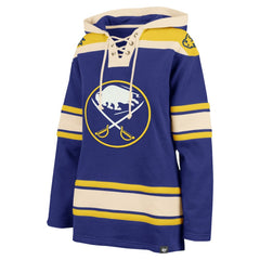 Buffalo Sabres '47 Women's Superior Lacer Pullover Hoodie Royal