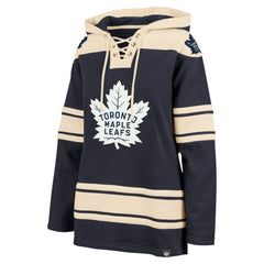 Toronto Maple Leafs '47 Women's Superior Lacer Pullover Hoodie Navy
