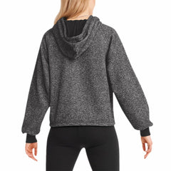 Houston Astros DKNY Sport Women's Debbie Dolman Raglan Pullover Hoodie - Black