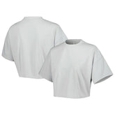 Boston Celtics Lusso Women's Nola Faded Tonal Cropped T-Shirt - Gray shop
