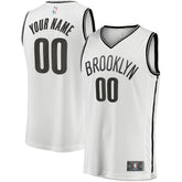 Brooklyn Nets Youth Fast Break Replica Custom Jersey - Association Edition - White | Fanatics online
