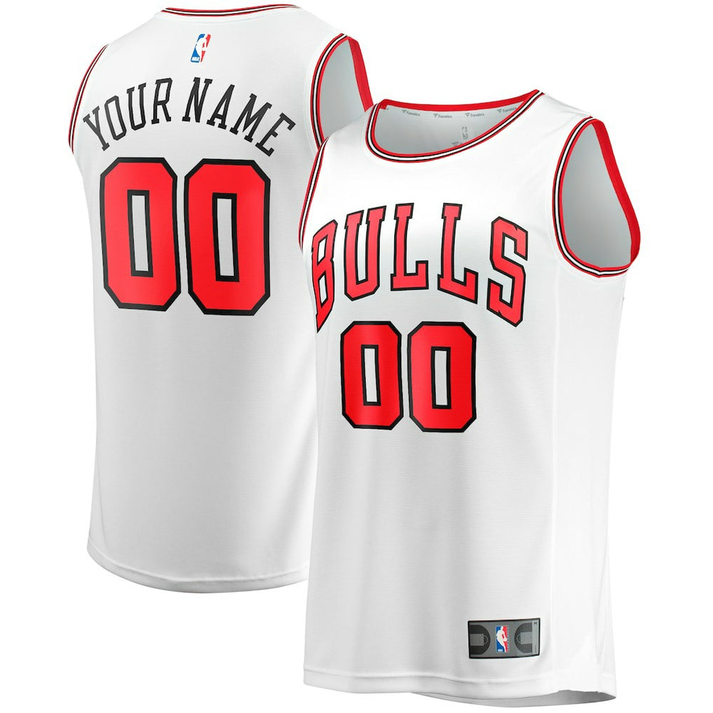 Chicago Bulls Youth Fast Break Replica Custom Jersey sale - Association Editi- White | Fanatics discount