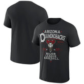Arizona Diamondbacks Darius Rucker Collection Beach Splatter T-Shirt - Black
