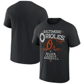Baltimore Orioles Darius Rucker Collection Beach Splatter T-Shirt - Black