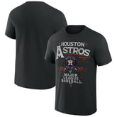 Houston Astros Darius Rucker Collection Beach Splatter T-Shirt - Black