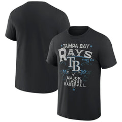 Tampa Bay Rays Darius Rucker Collection Beach Splatter T-Shirt - Black