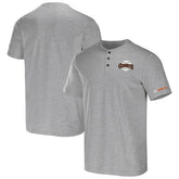 San Francisco Giants Darius Rucker Collection Henley T-Shirt - Heather Gray