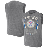 Minnesota Twins Darius Rucker Collection Relaxed-Fit Muscle Tank Top - Charcoal