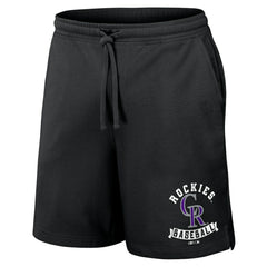Colorado Rockies Darius Rucker Collection Team Color Shorts - Black