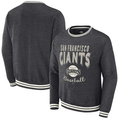 San Francisco Giants Darius Rucker Collection Vintage Pullover Sweatshirt - Heather Charcoal
