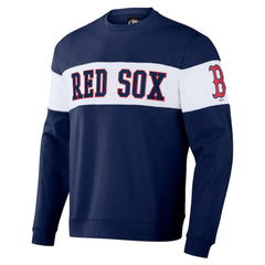 Boston Red Sox Darius Rucker Collection Stripe Pullover Sweatshirt - Navy