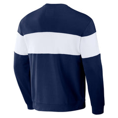 Cleveland Guardians Darius Rucker Collection Stripe Pullover Sweatshirt - Navy