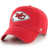 '47 Brand Kansas City Chiefs Clean Up Adjustable Hat - Red outlet