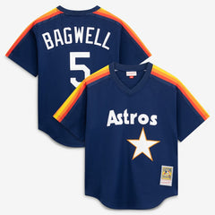 Jeff Bagwell Houston Astros Authentic Batting Practice Jersey - Navy | Mitchell & Ness
