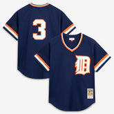 Alan Trammell Detroit Tigers Authentic Batting Practice Jersey - Navy | Mitchell & Ness