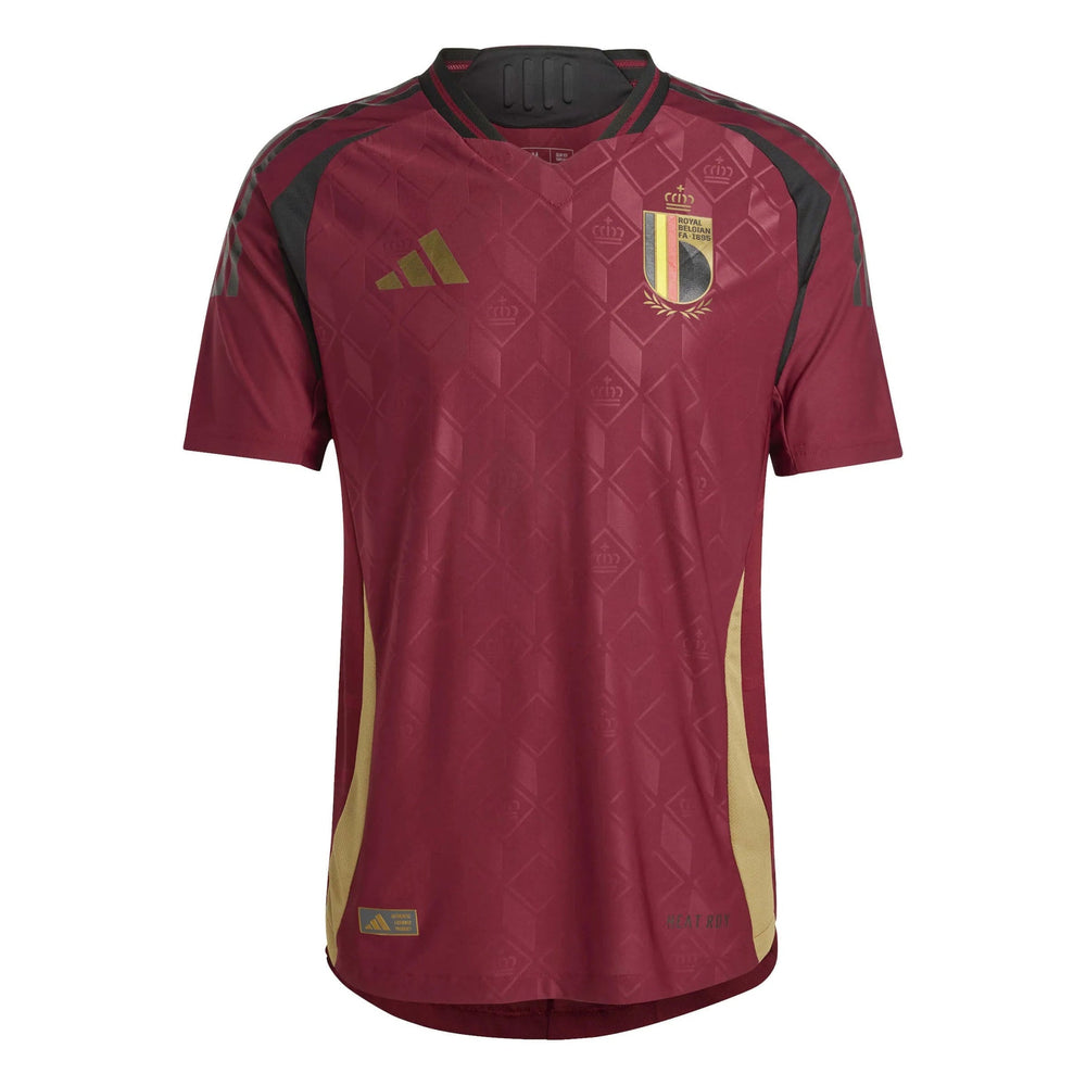 2024-25 Belgium Men's Authentic Home Soccer Jersey