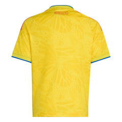 2026 Colombia Youth Stadium Home Soccer Jersey Impact Yellow