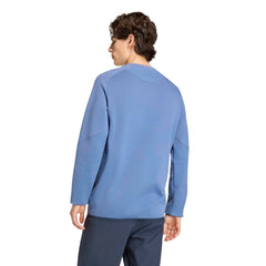 2026 Argentina Men's Tiro Travel Crewneck Sweatshirt Crew Blue