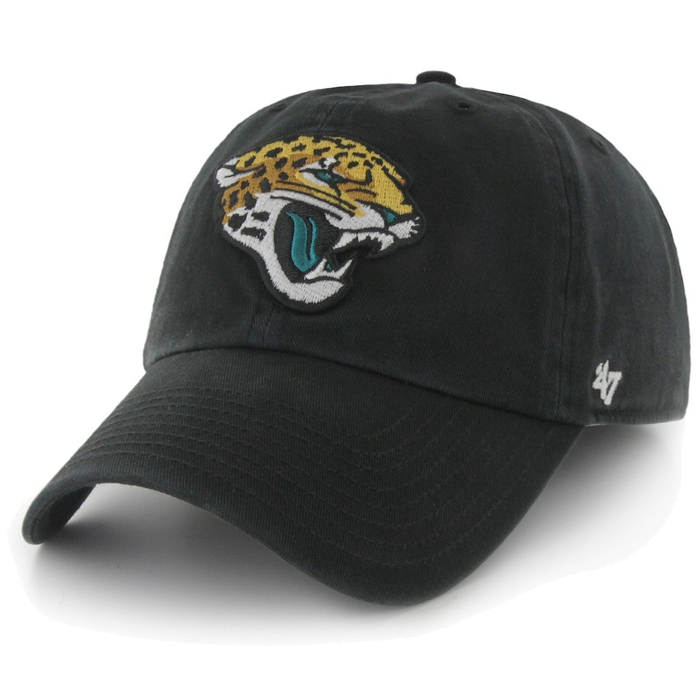 '47 Brand Jacksonville Jaguars New Logo Clean-Up Adjustable Slouch Hat - Black discount