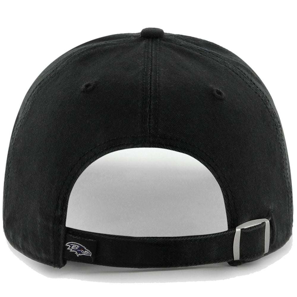 '47 Brand Baltimore Ravens Clean Up Adjustable Hat - Black on sale