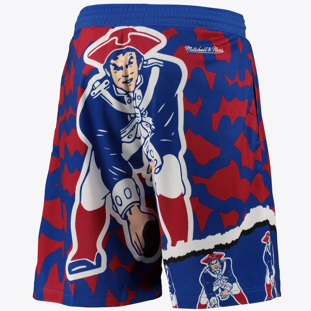 New England Patriots Jumbrotron Sublimated Short - Mens cheap