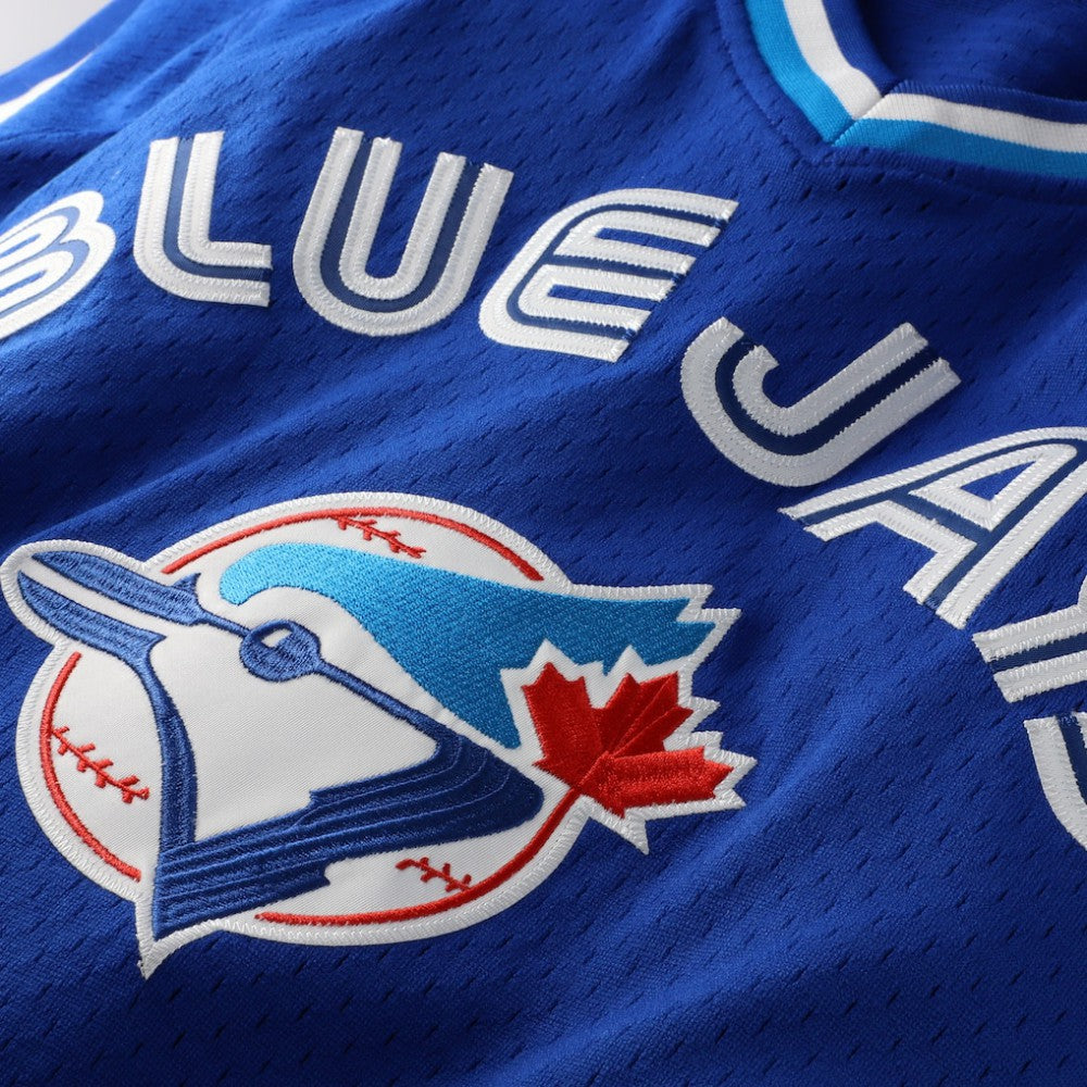 Joe Carter Toronto Blue Jays Authentic Batting Practice Jersey - Royal | Mitchell & Ness