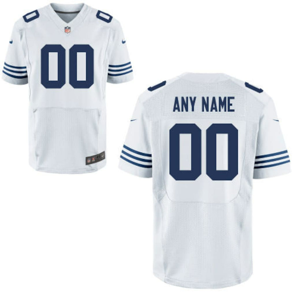 Indianapolis Colts Custom Alternate Elite Jersey - White | Nike for sale