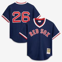 Wade Boggs Boston Red Sox Authentic Batting Practice Jersey - Navy | Mitchell & Ness