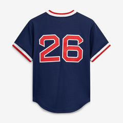 Wade Boggs Boston Red Sox Authentic Batting Practice Jersey - Navy | Mitchell & Ness