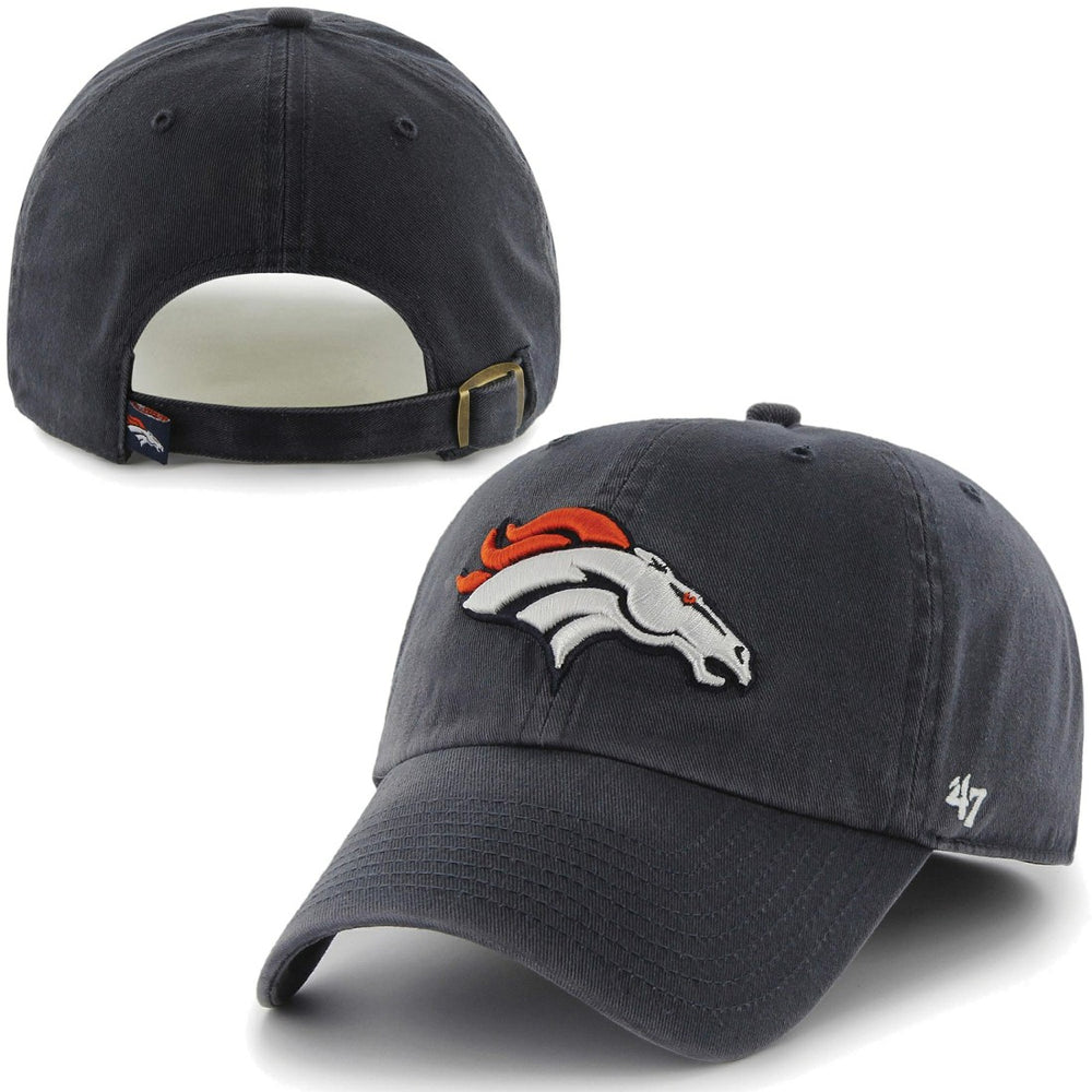 Denver Broncos '47 Brand Cleanup Adjustable Hat - Navy Blue sale