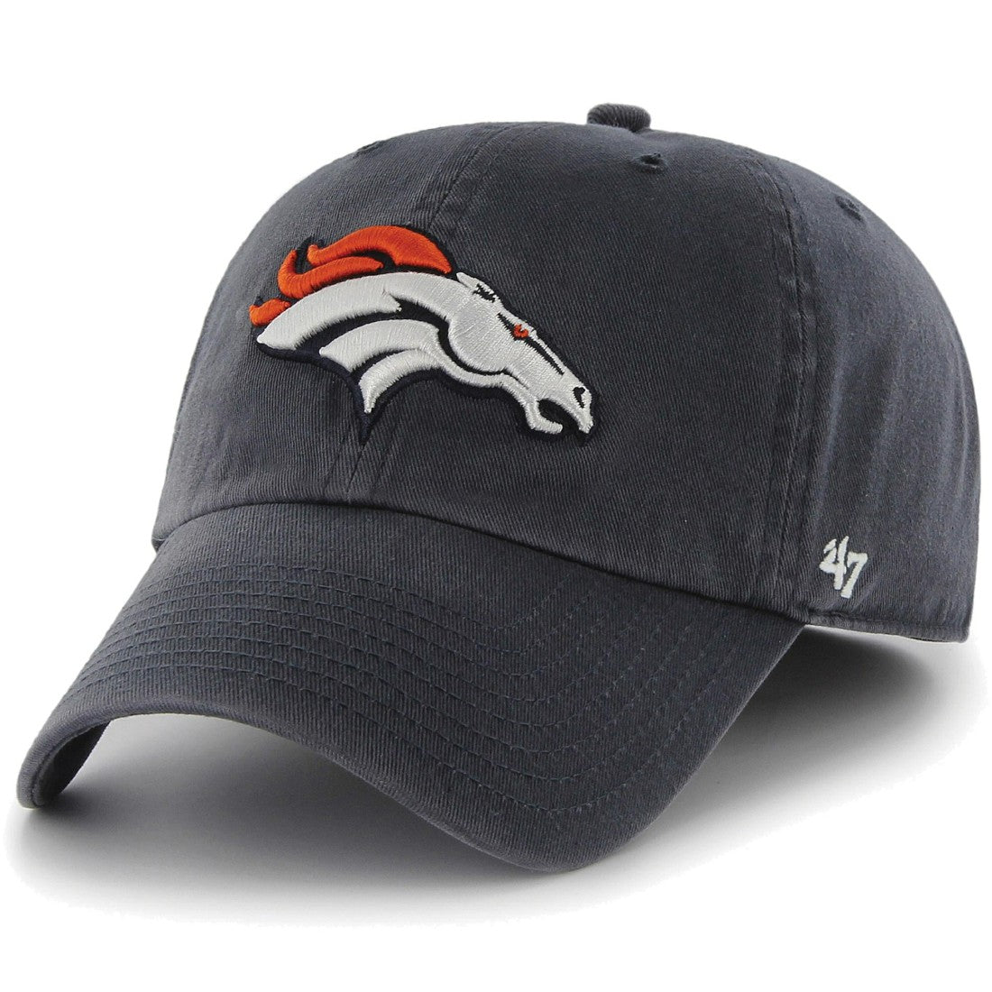 Denver Broncos '47 Brand Cleanup Adjustable Hat - Navy Blue sale