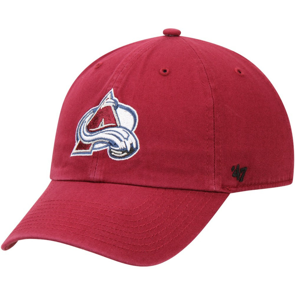 Colorado Avalanche '47 Clean Up Adjustable Hat Burgundy