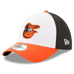 Baltimore Orioles MLB Team Classic Logo 39THIRTY Flex Hat - White/Orange | New Era