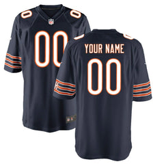 Chicago Bears Youth Custom Game Jersey - Navy | Nike cheap