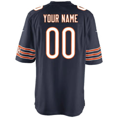 Chicago Bears Youth Custom Game Jersey - Navy | Nike cheap