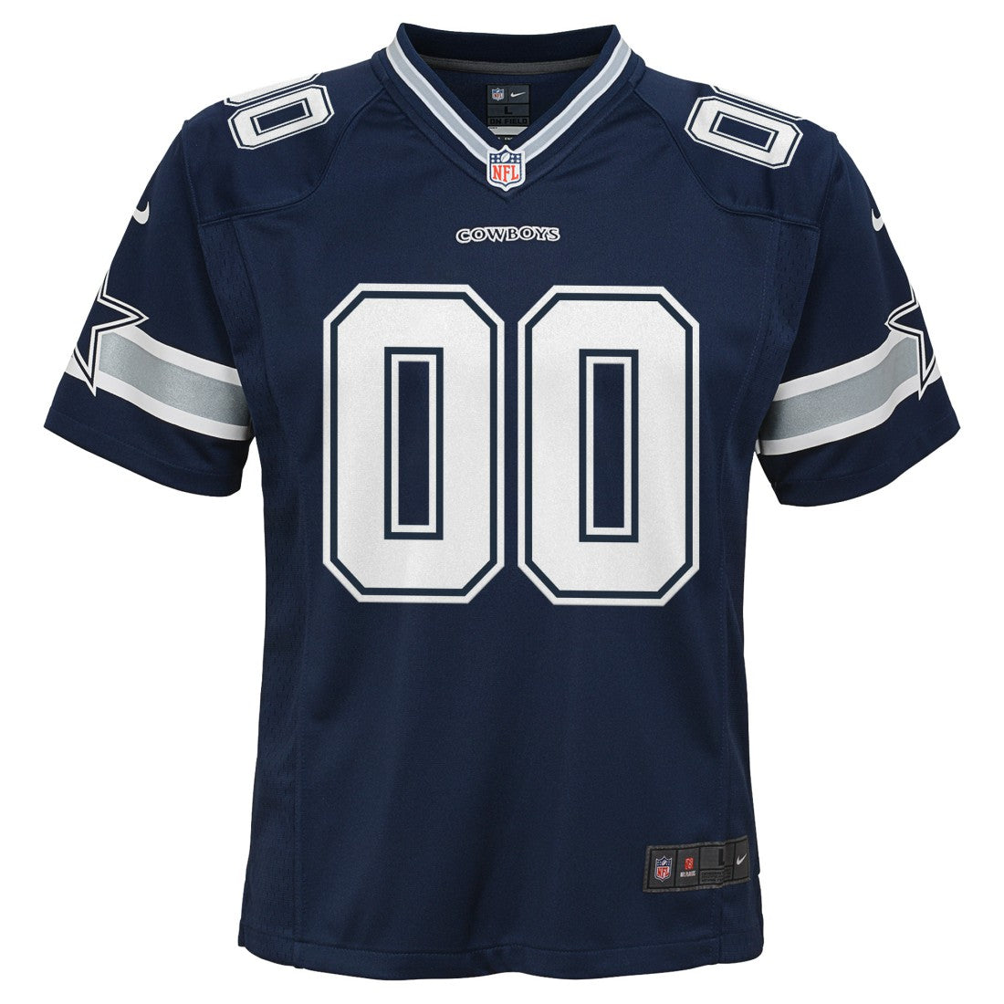 Dallas Cowboys Youth Custom Game Jersey - Navy | Nike for sale