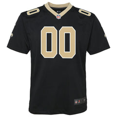New Orleans Saints Youth Custom Game Jersey - Black | Nike discount