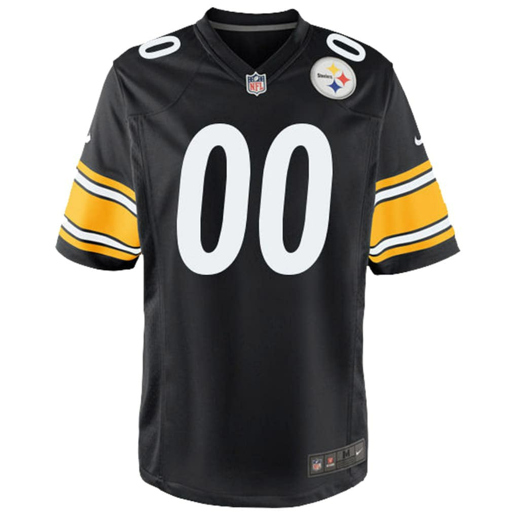 Pittsburgh Steelers Youth Custom Game Jersey - Black | Nike sale