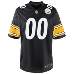 Pittsburgh Steelers Youth Custom Game Jersey - Black | Nike sale